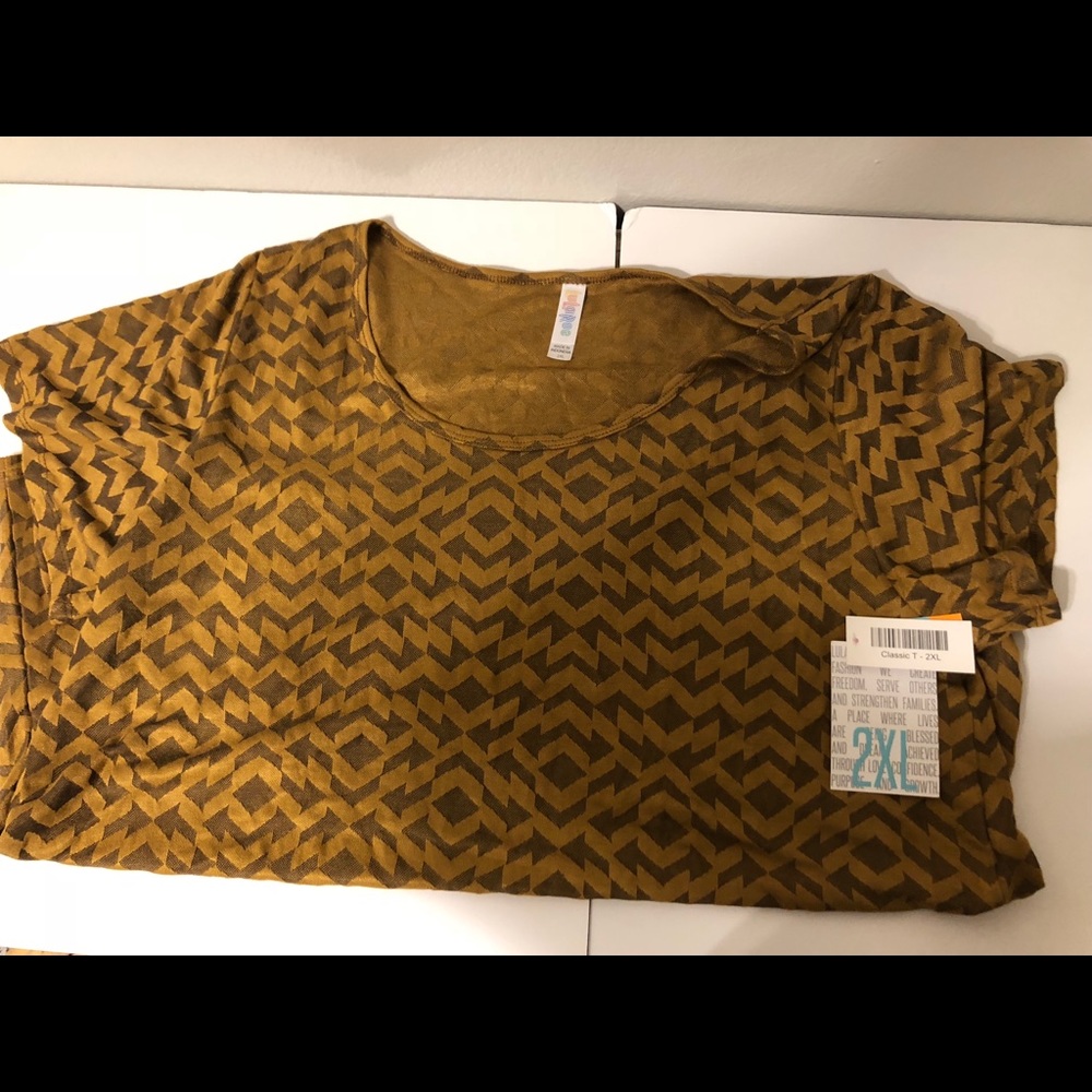 LulaRoe 2xl Classic - bronze - NWT